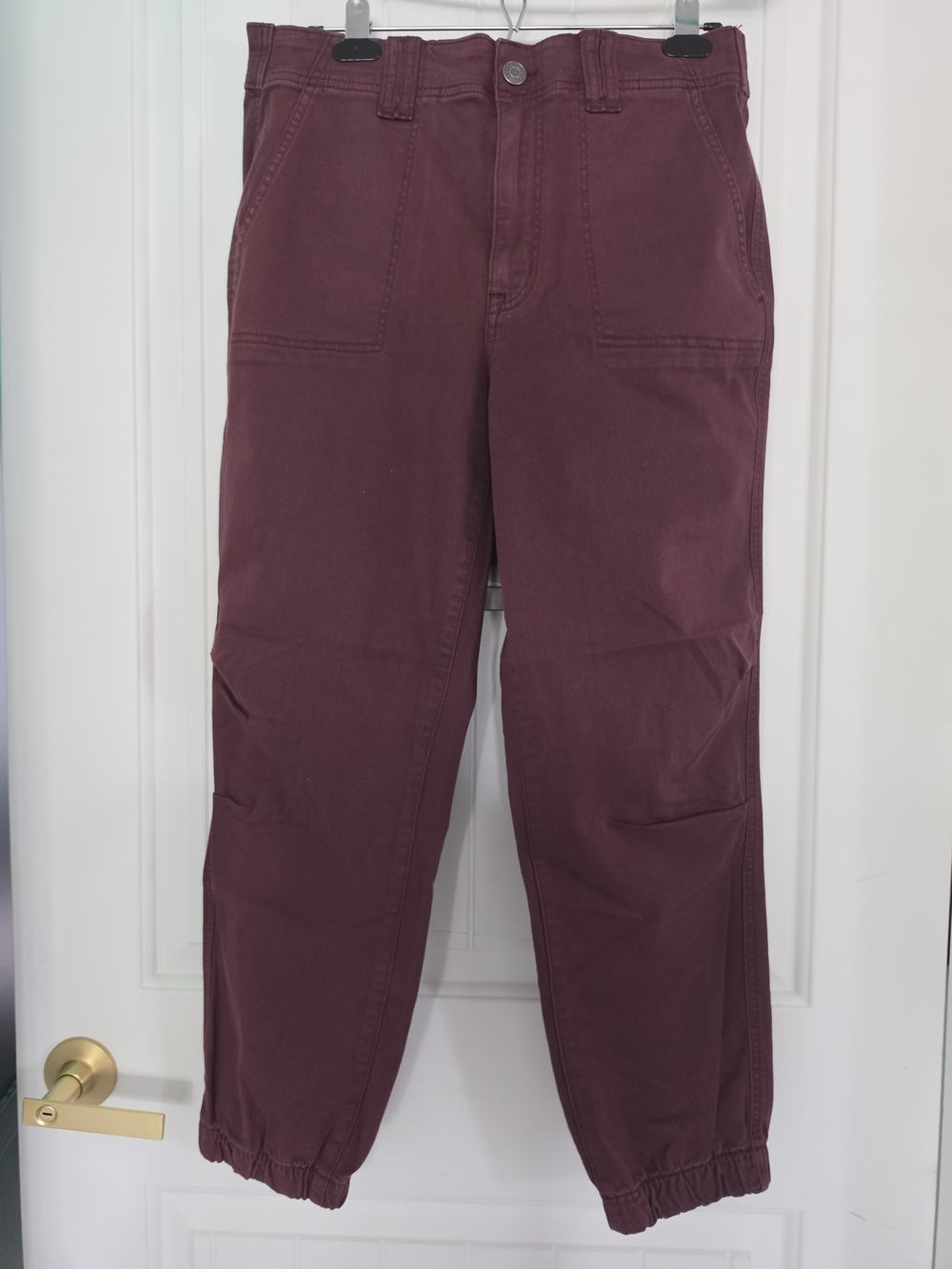 torrid Wine Cropped Utility Pants